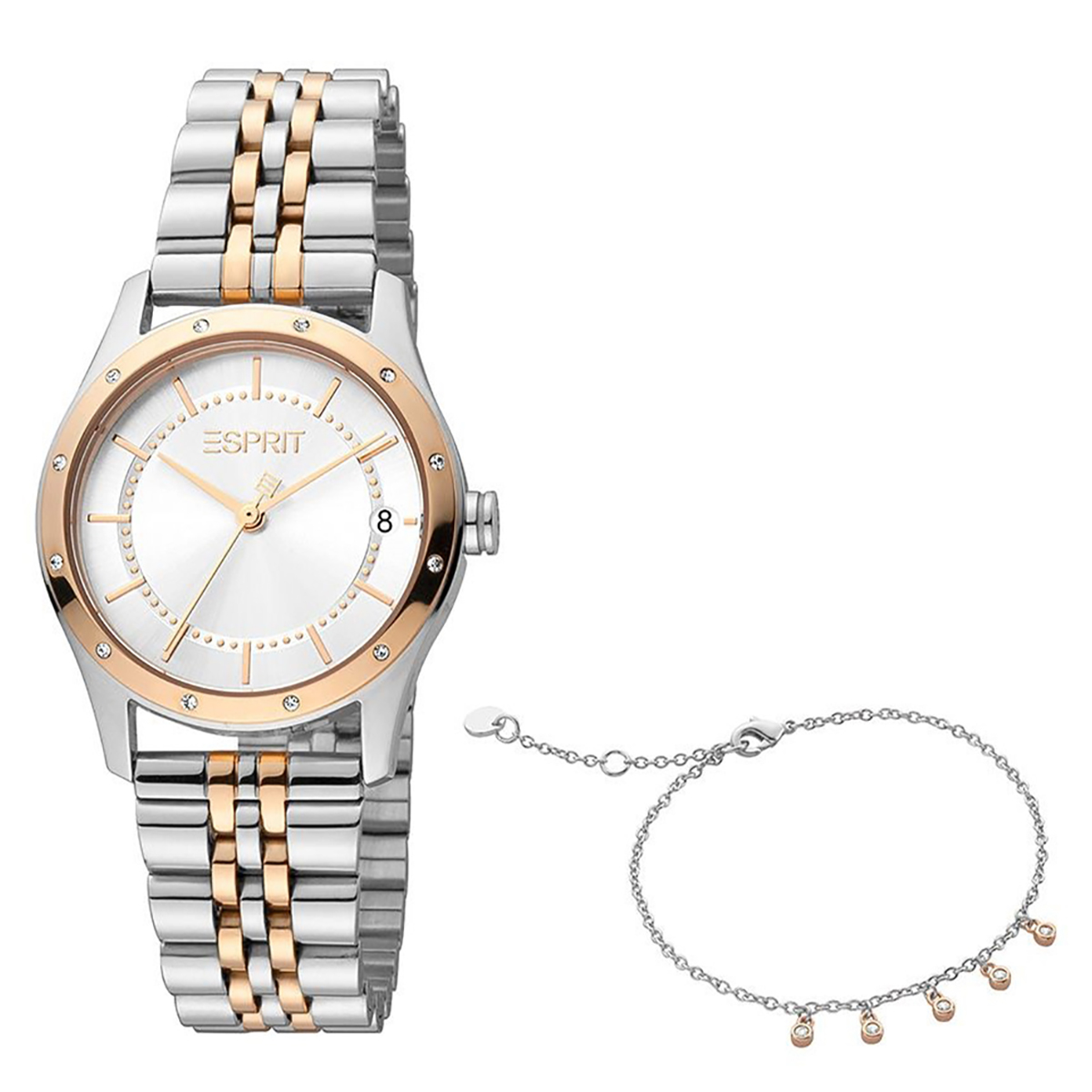 MONTRE ESPRIT FEMME SIMPLE ACIER